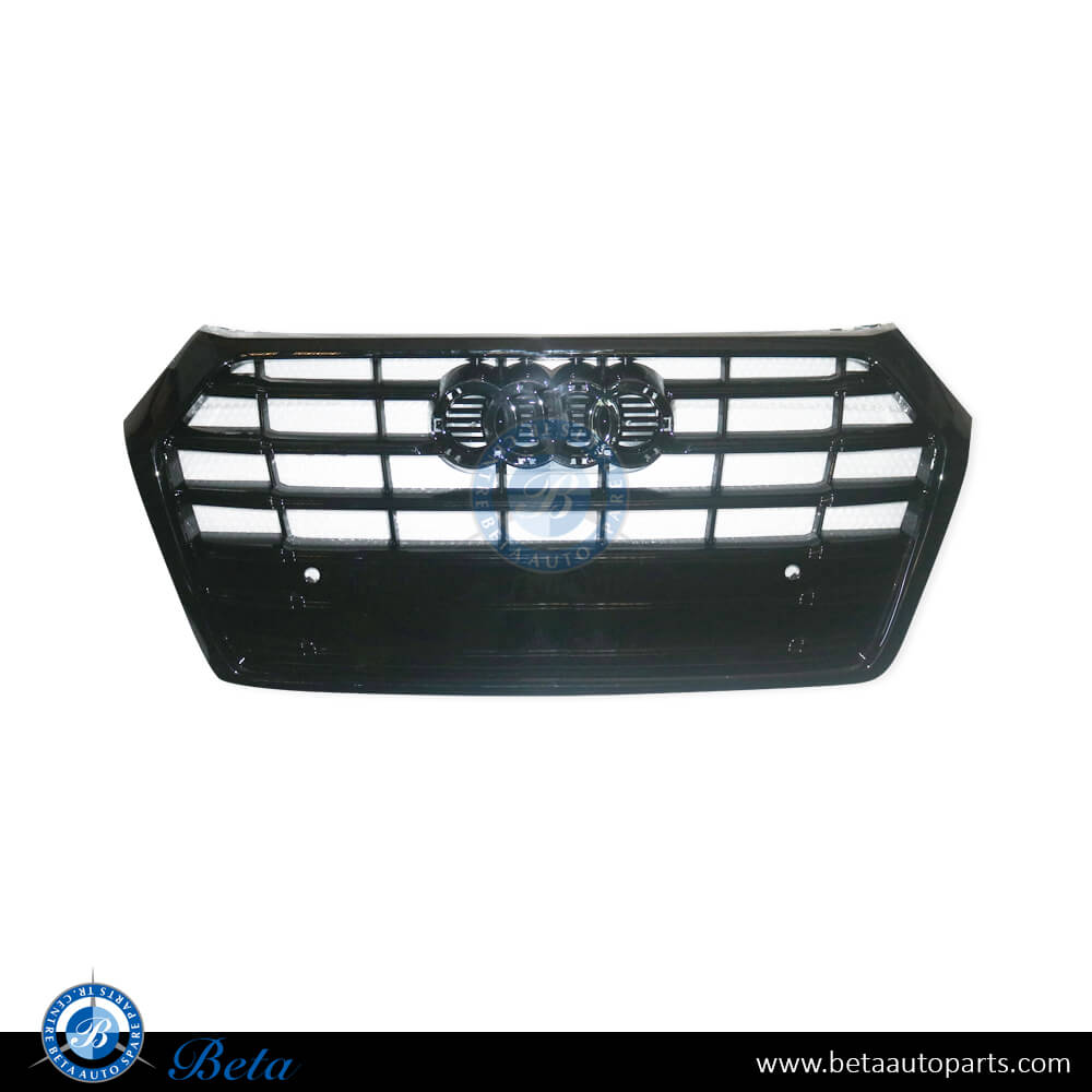 Radiator Grille Black Color for Audi Q5 Standard/S-Line 2018-2020 models, Part Number 80A853651JFUQ Radiator Grille Black Color for Audi Q5 Standard/S-Line 2018-2020 models, Part Number 80A853651JFUQ